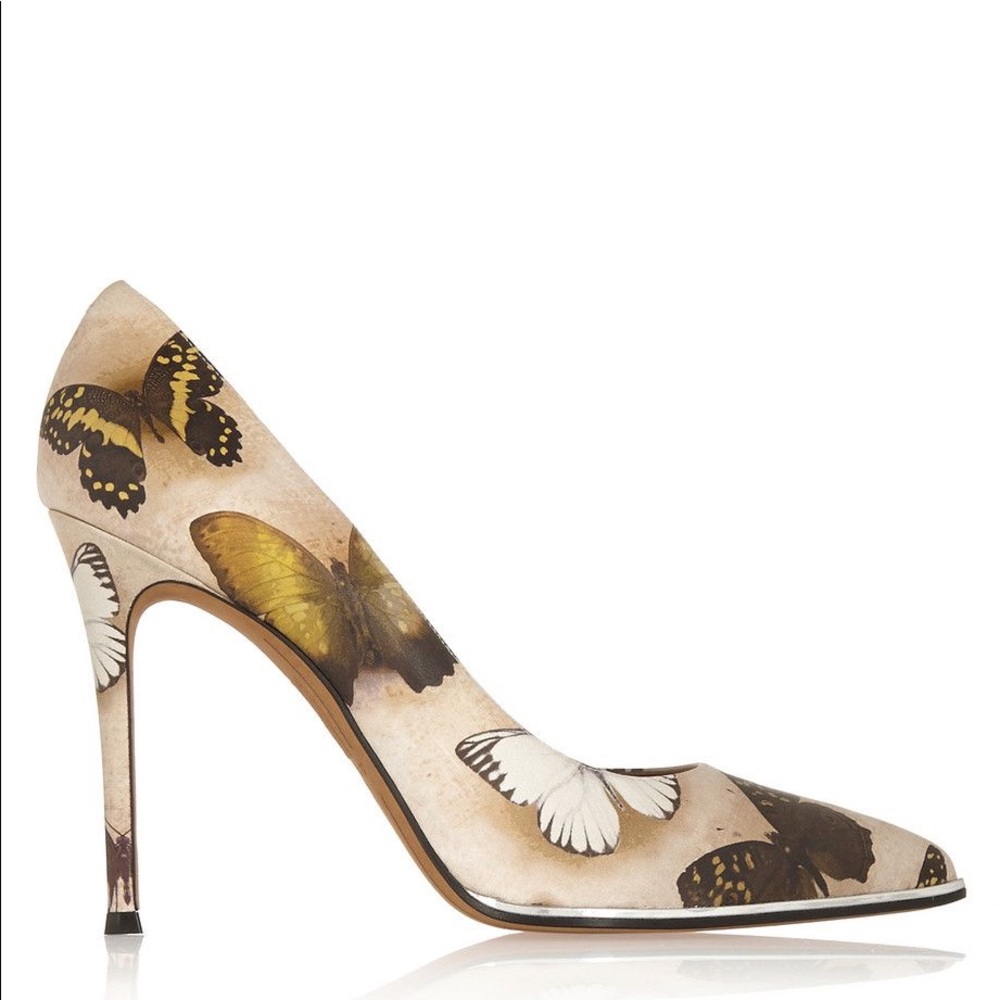 Givenchy Lia Butterfly Print Pumps/ Heels